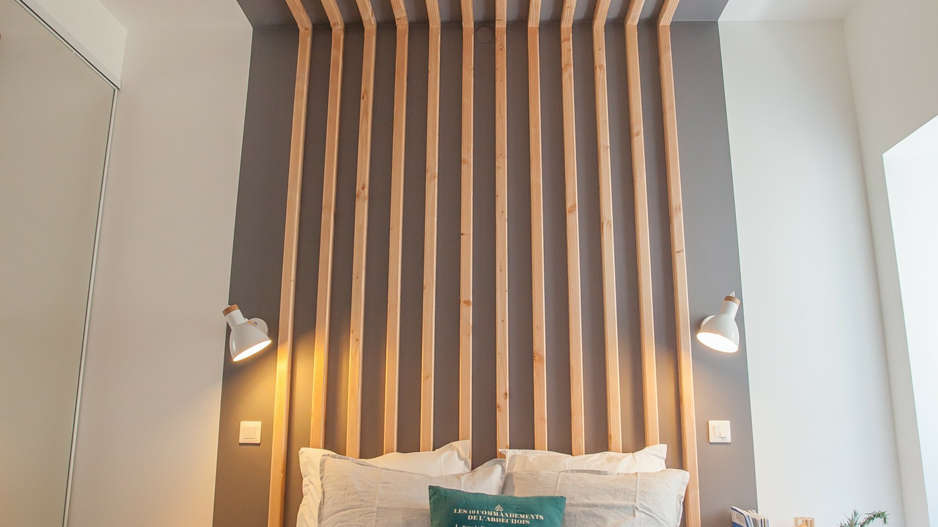 Vallon chambre double face